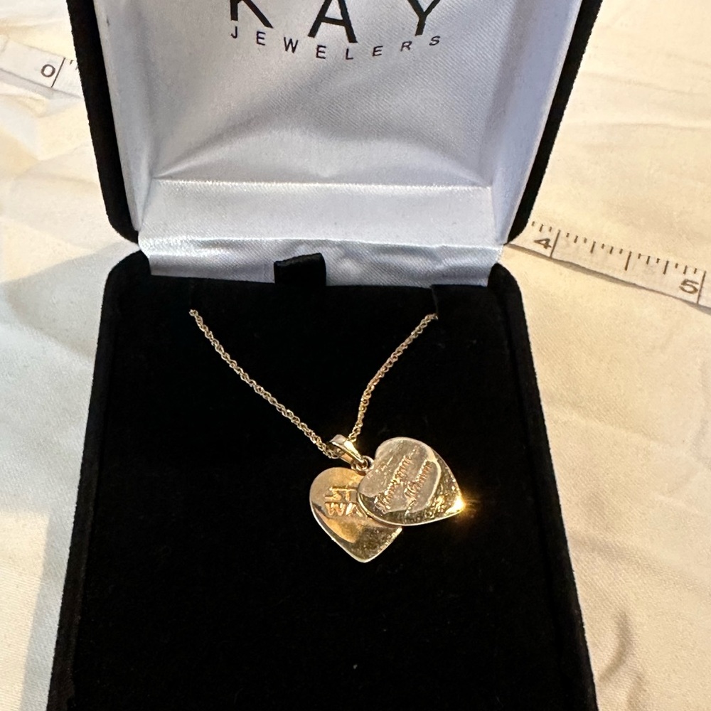 Kay Jewelers Gold star wars necklace NWT